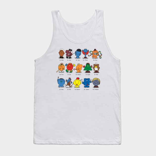 Mr. Who? Tank Top by MikesStarArt